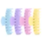 Framar Claw Hair Clips - Pastels - 4 Pack