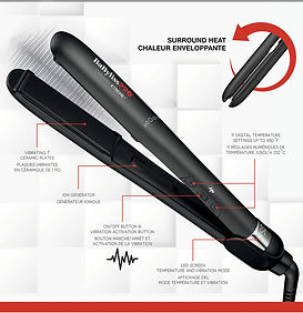 BabylissPRO BAB1000VC vibrating plate flat iron