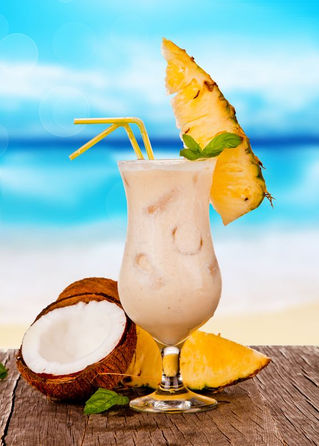 Piña colada sin alcohol