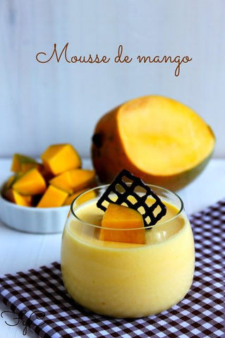 Mousse de mango