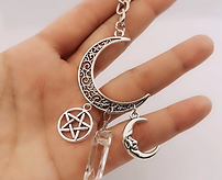 Porte clé Magie Lunes & Pentacle.png