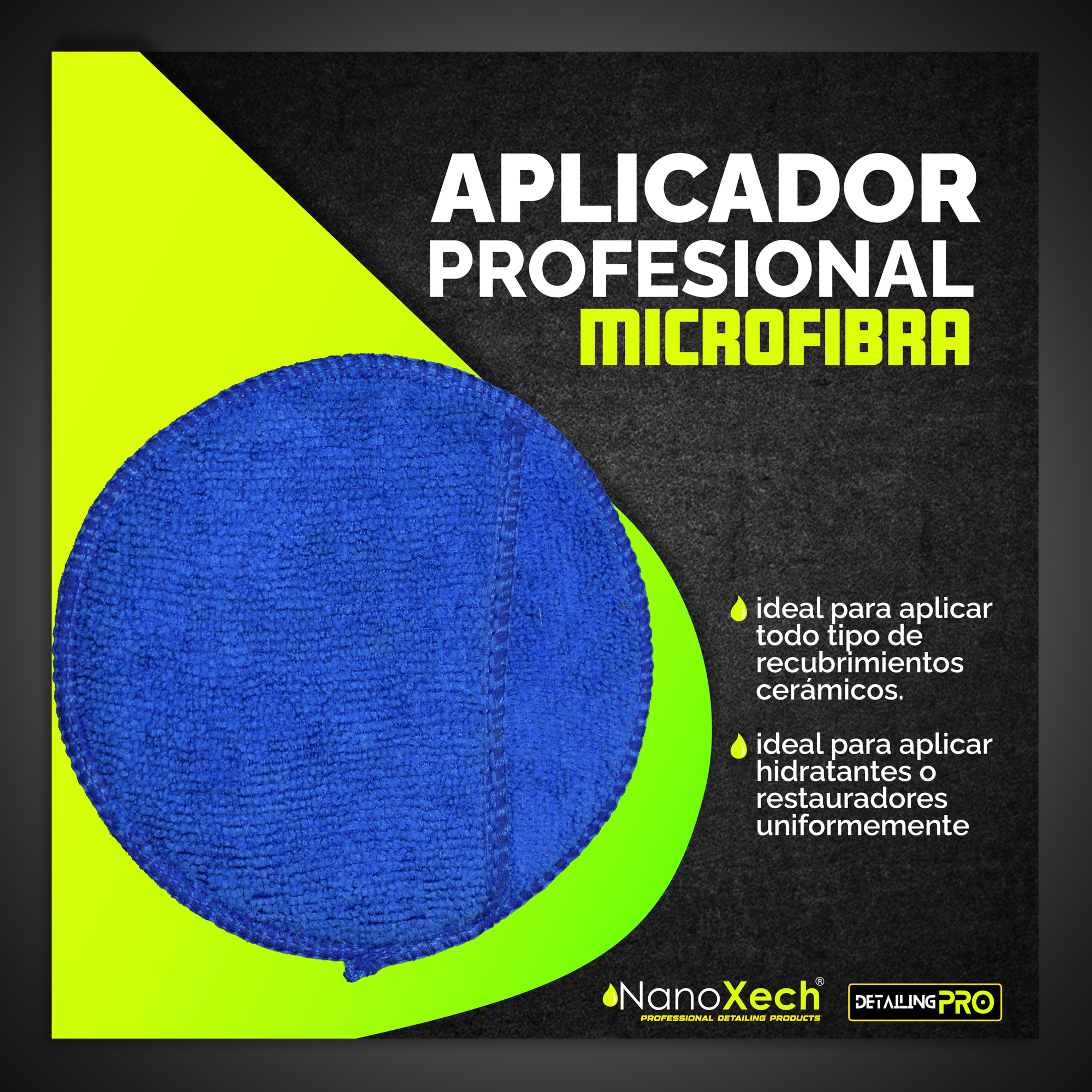 Aplicador profesional de microfibra