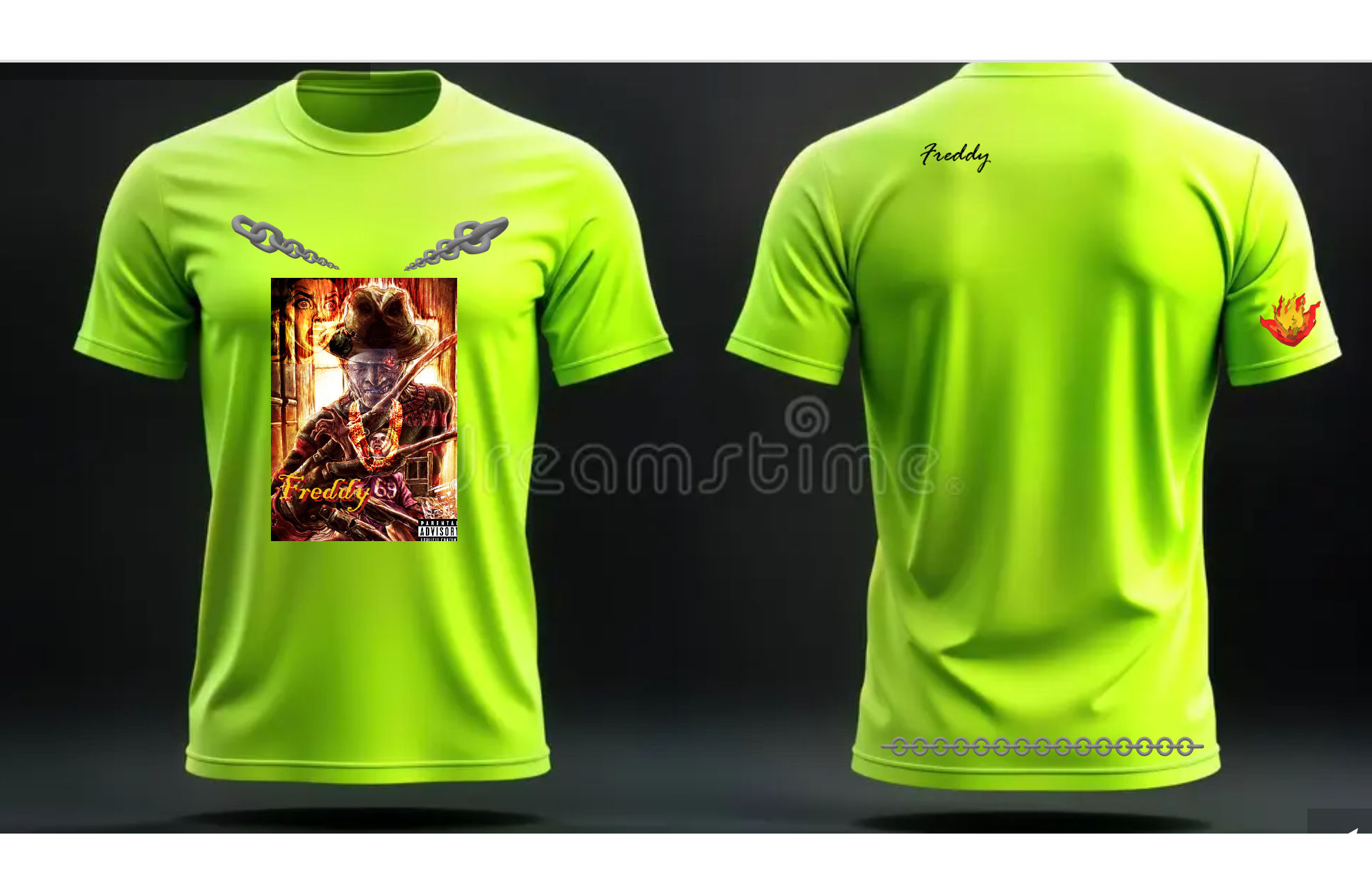 Freddy (Graphic Designed T-Shirt)