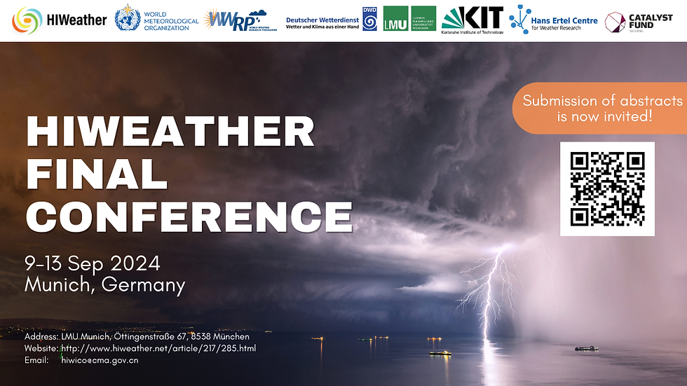 HIWeather final conference advertisement