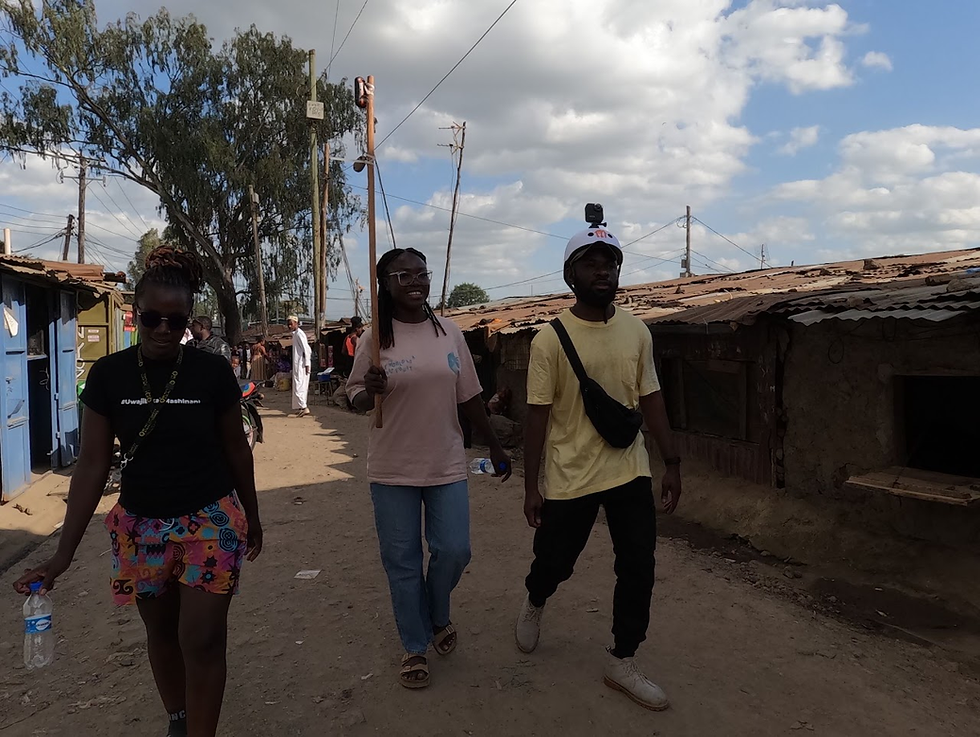 CommunityMappers team in Nairobi, Kenya. Photo from https://www.communitymappers.com/onekana