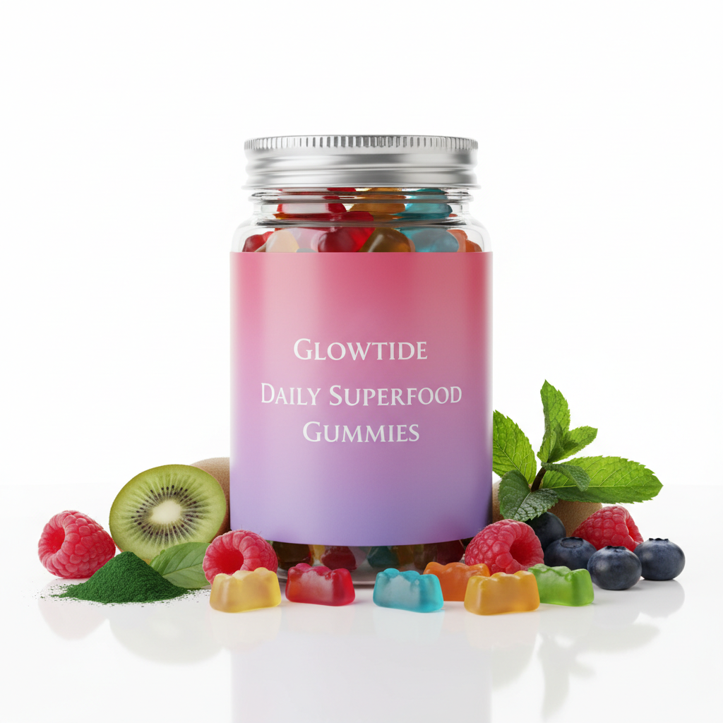 Glowtide Daily Superfood Gummies