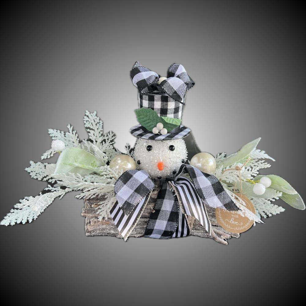Small Snowman Decor