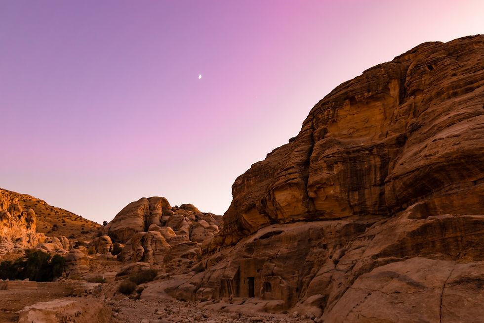 Wadi Musa, Sunset