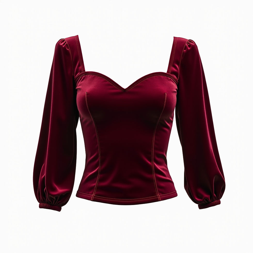 Velvet Sweetheart Bodice