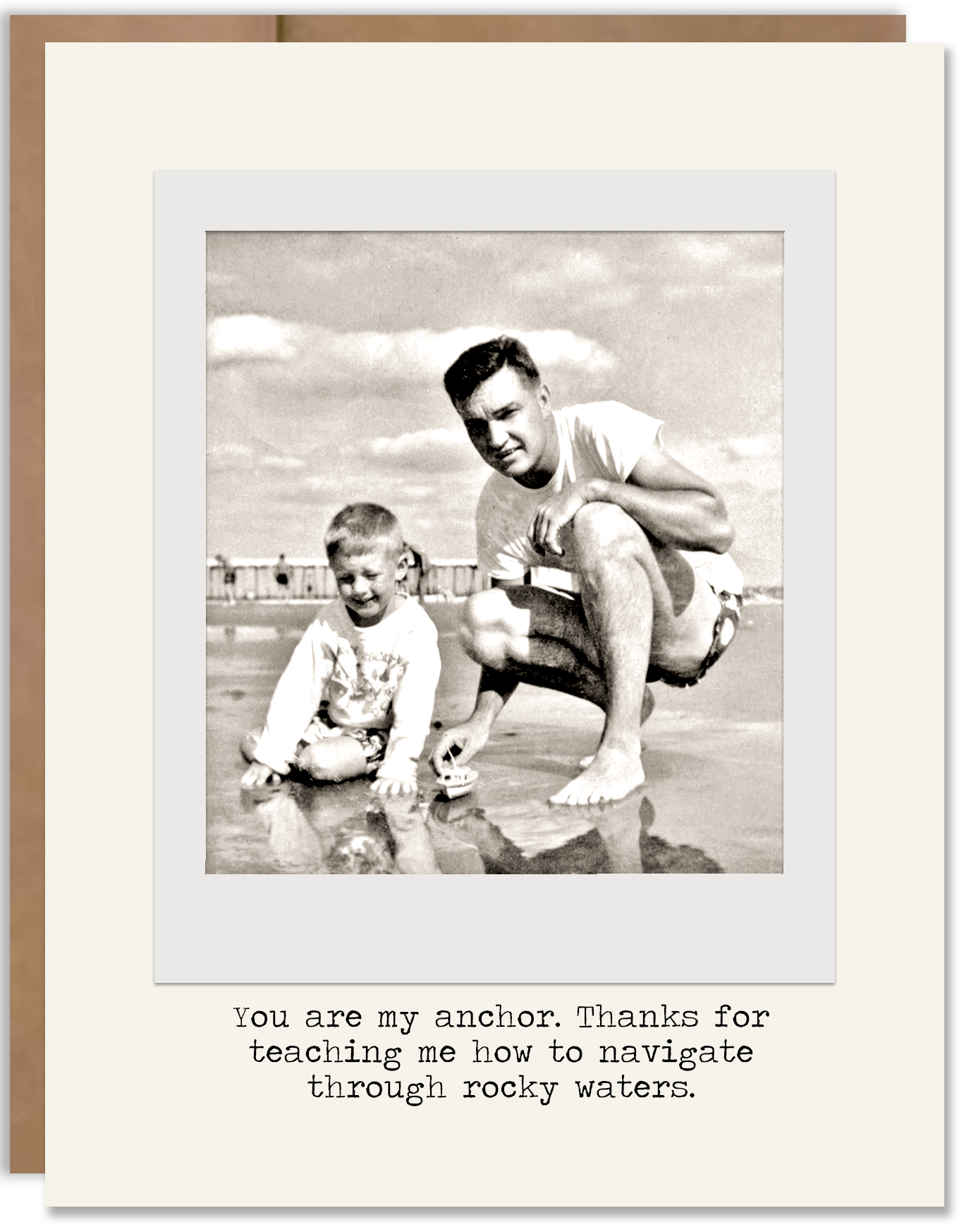 Rocky Waters - Father's Day Card