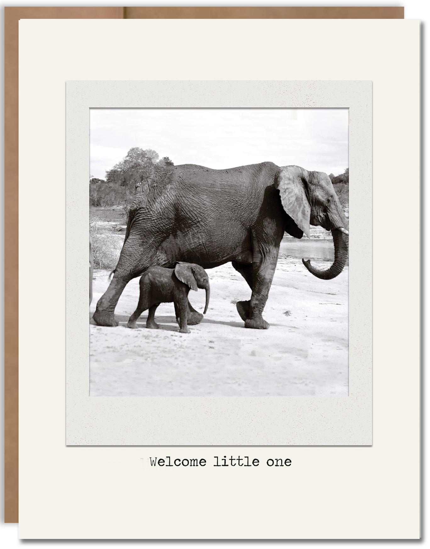 Welcome Little One - New Baby Card (BABY17)