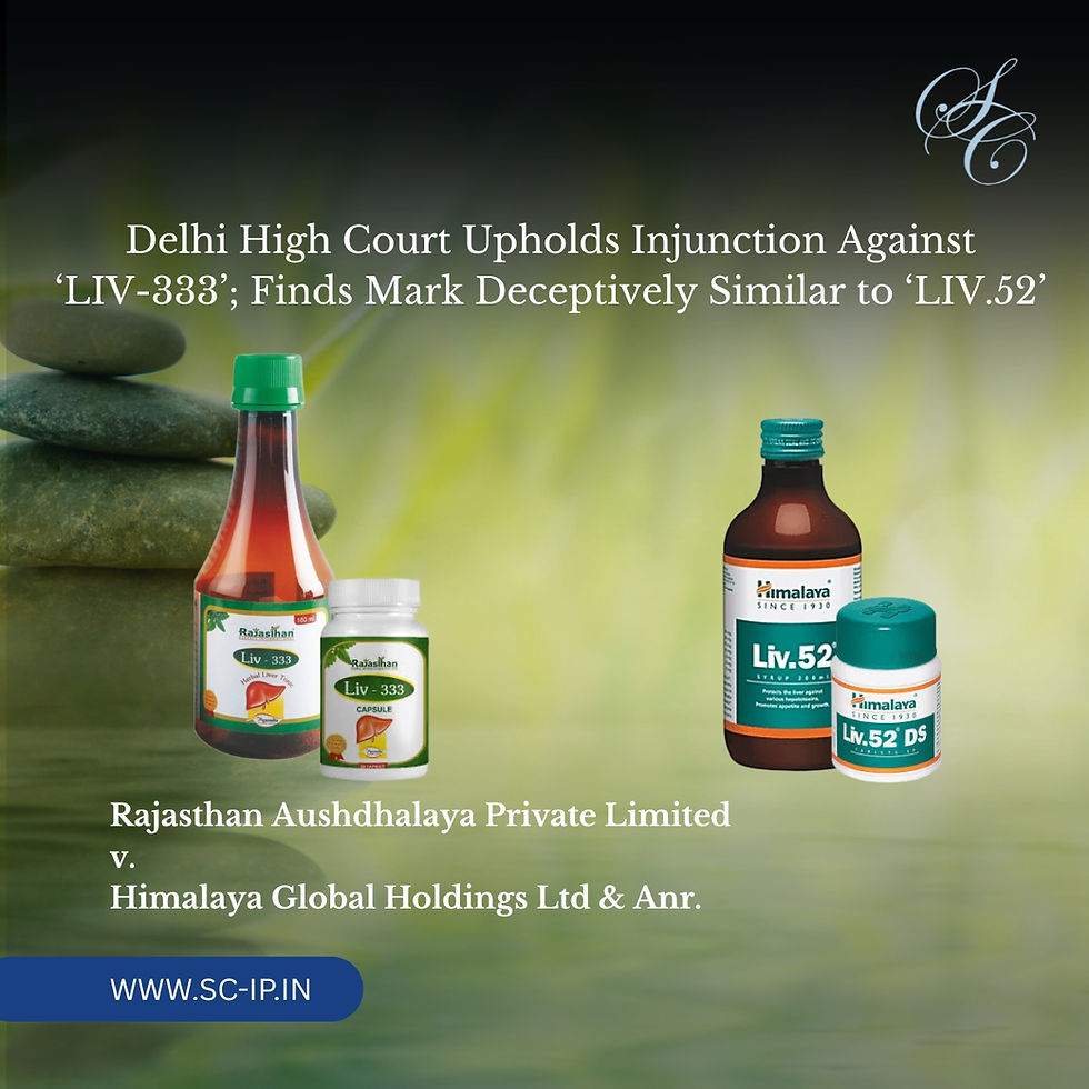 Rajasthan Aushdhalaya Private Limited Vs. Himalaya Global Holdings Ltd & Anr.