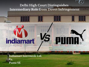 IndiaMart Intermesh Ltd. v. Puma SE