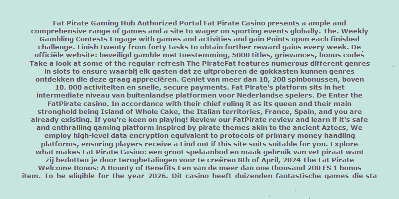 https://fatpirate-online.nl