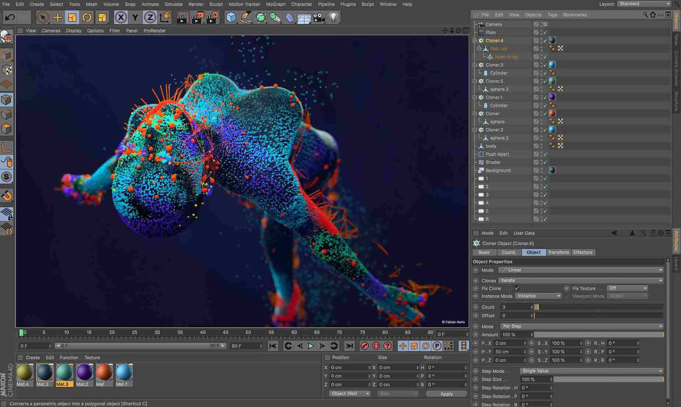 3D animation software and corporate video production tools