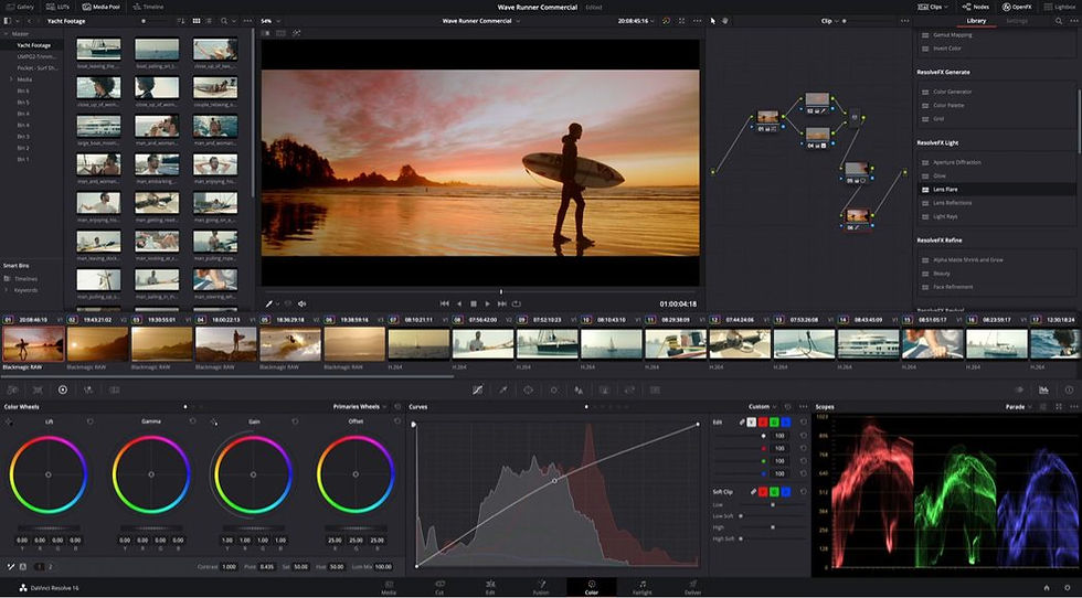 Corporate video production and 3D animation software tools