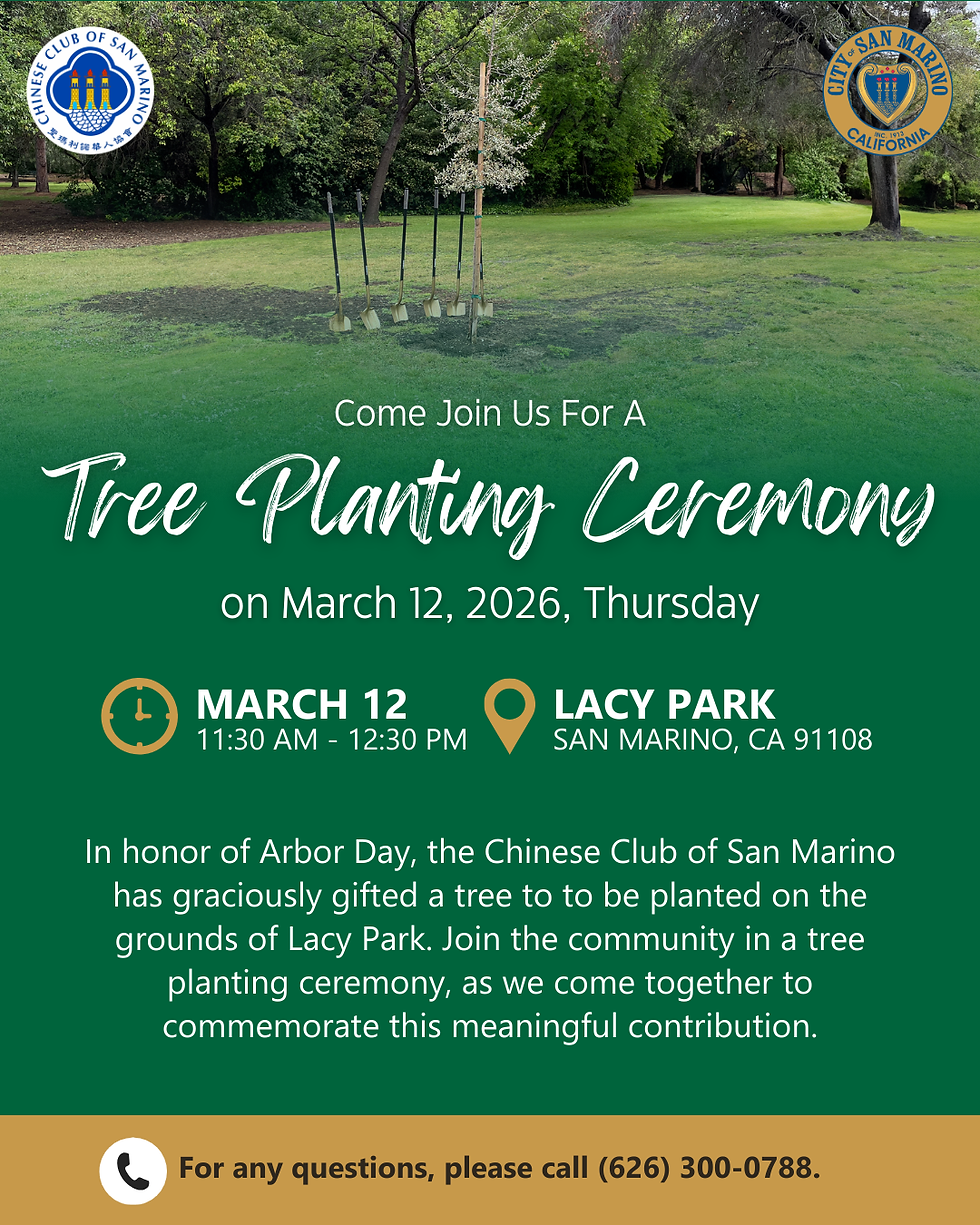 3/12/26, Tree Planting 植樹節