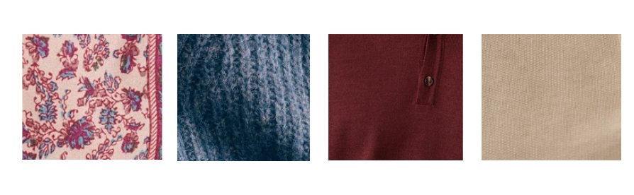 Example of wardrobe mix for four people