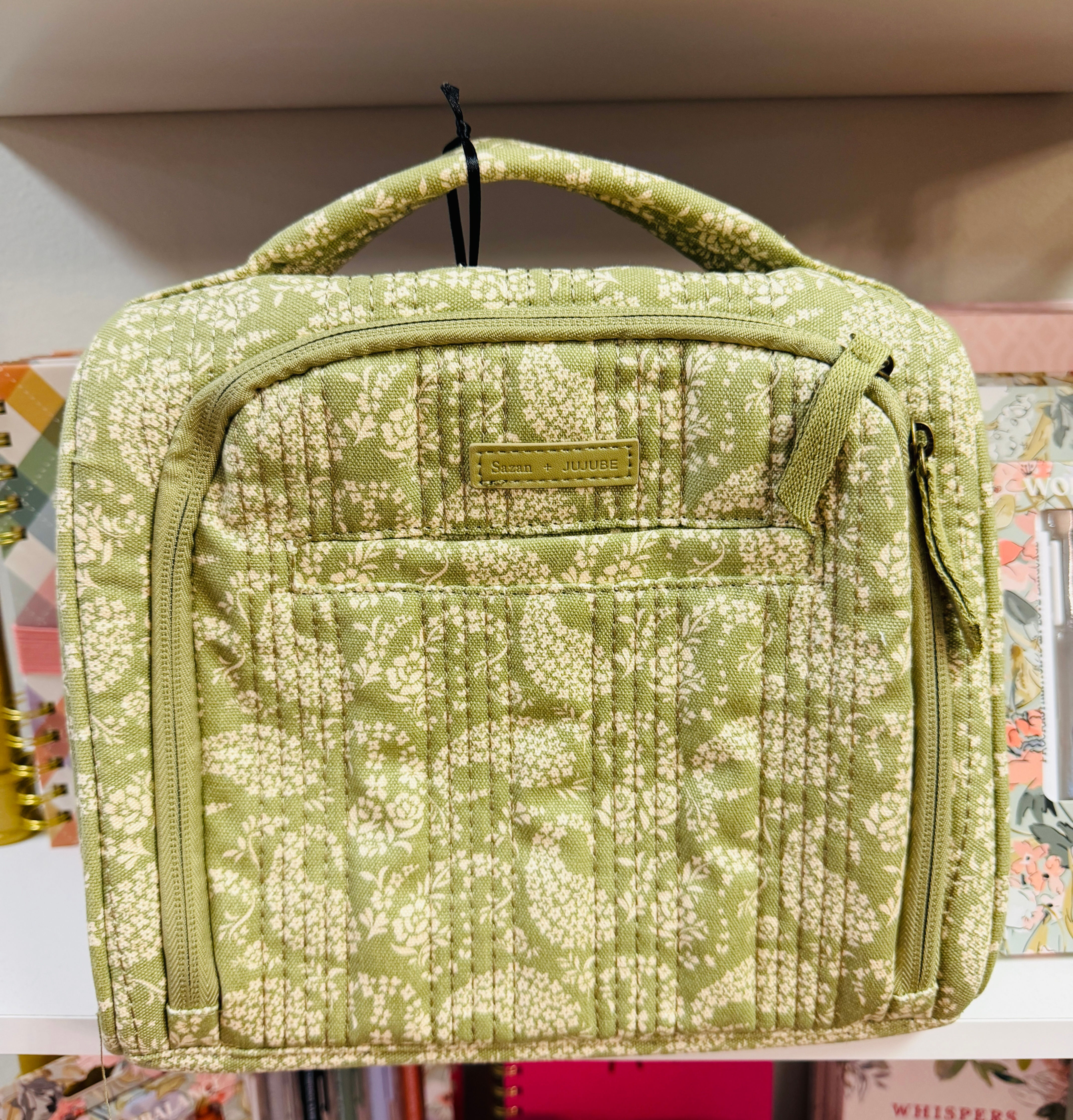 Insulated Bottle Bag Paisley