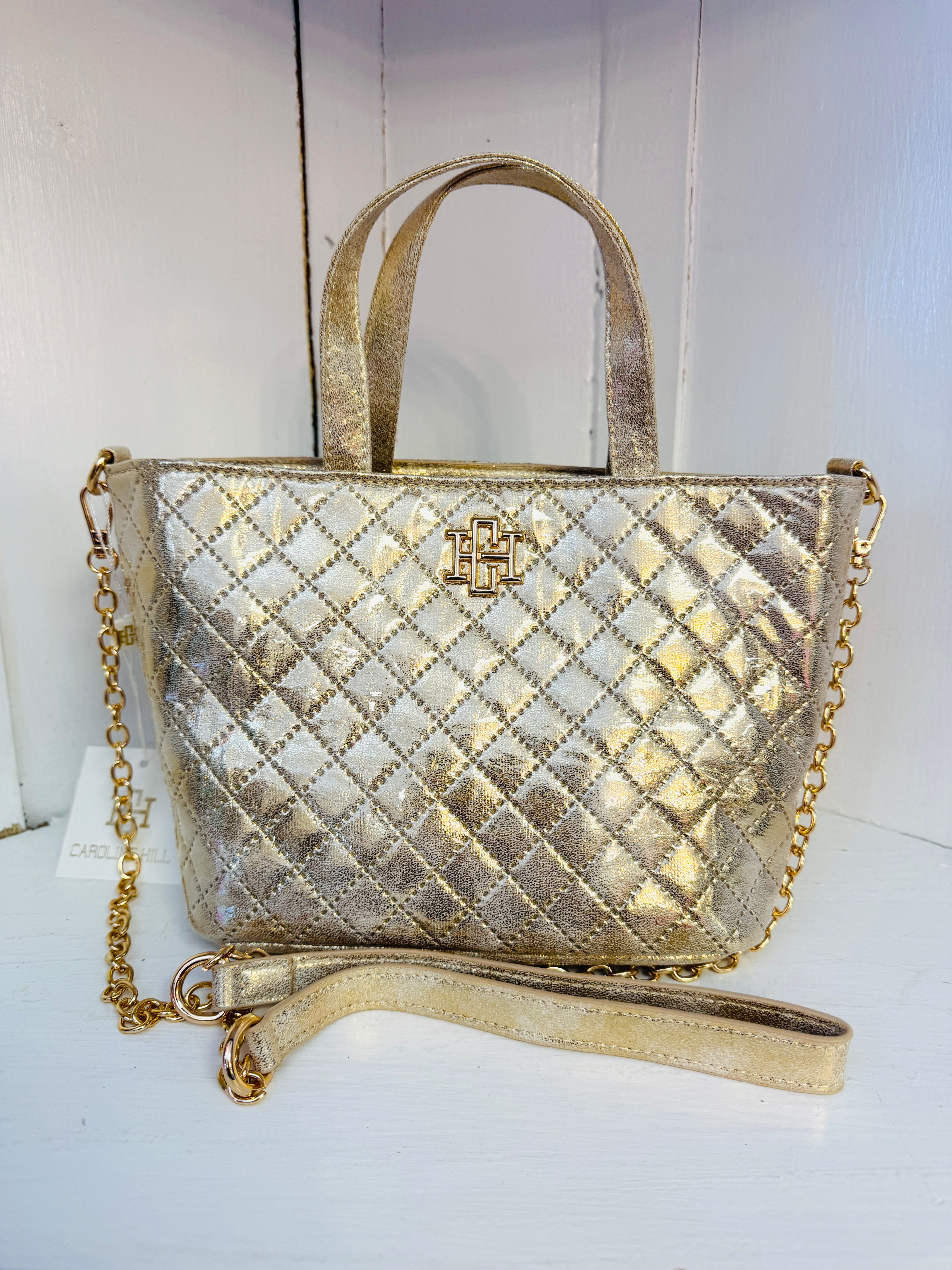 Maren Mini Tote- Champagne Pop
