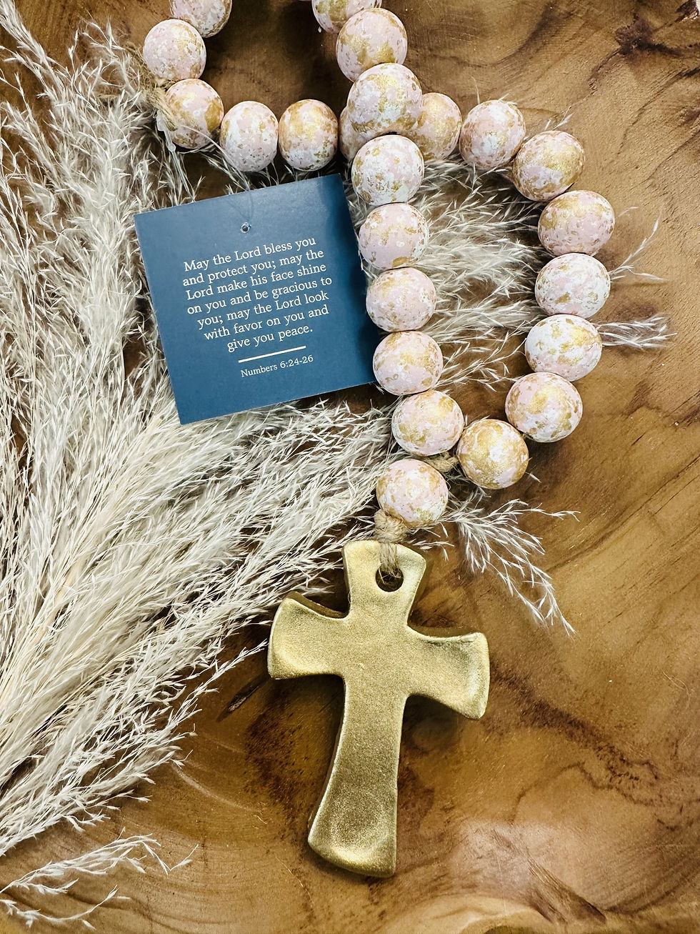 Thumbnail: Blessing Beads With Cross