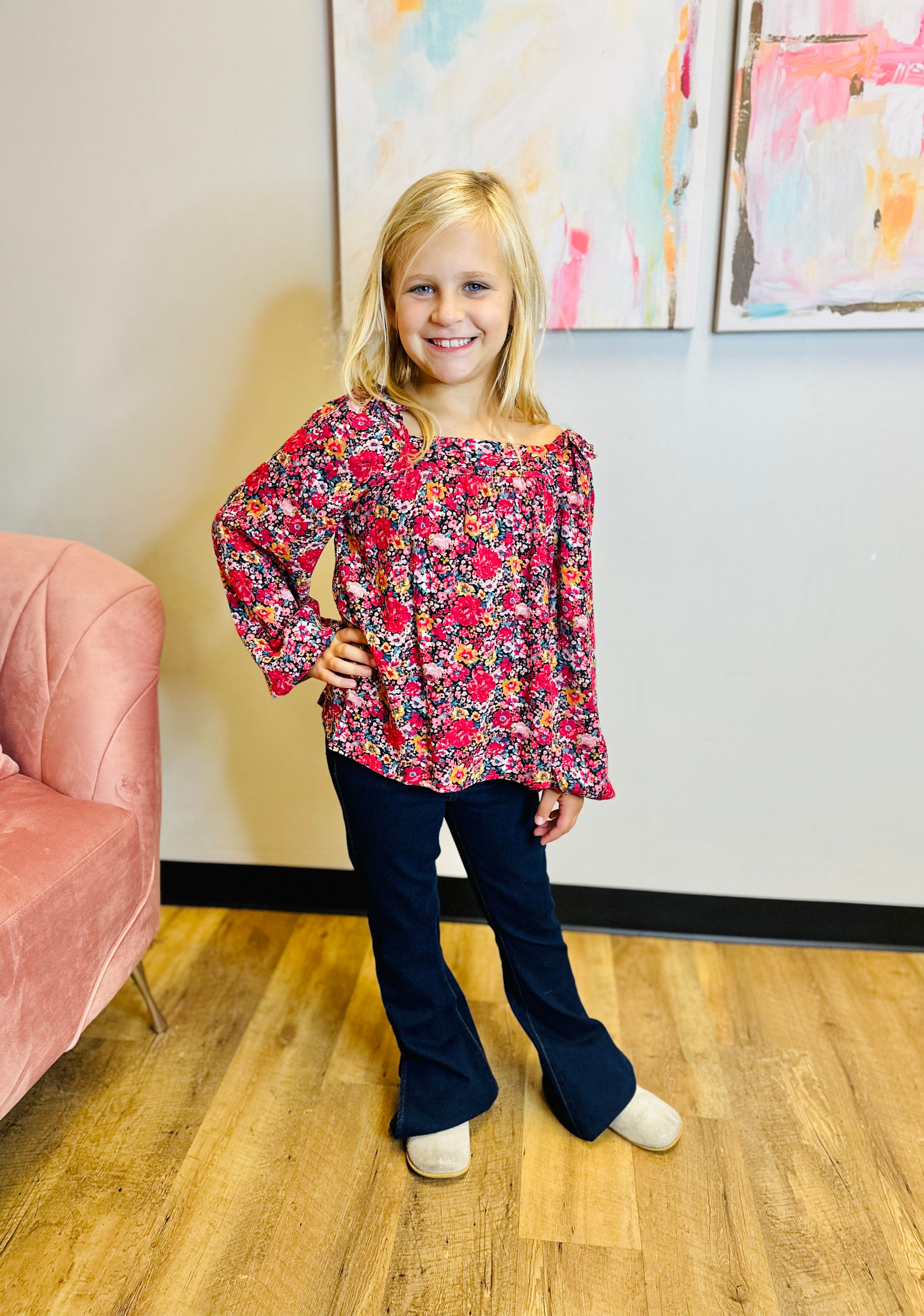 Rebecca Fall Floral Top