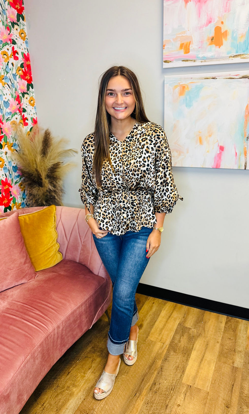 Cheetah Carley Top