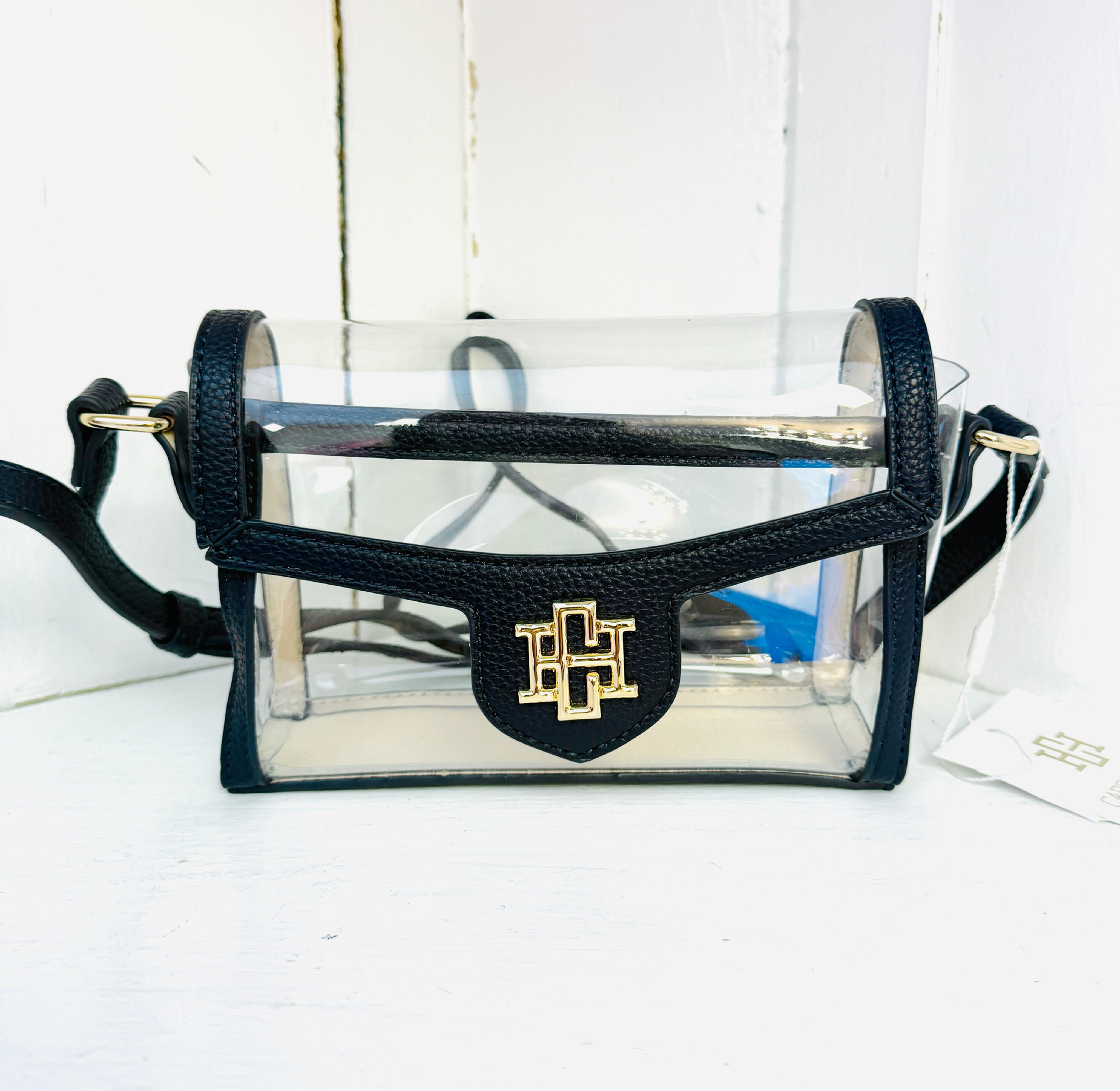 Anna Clear Bag Navy