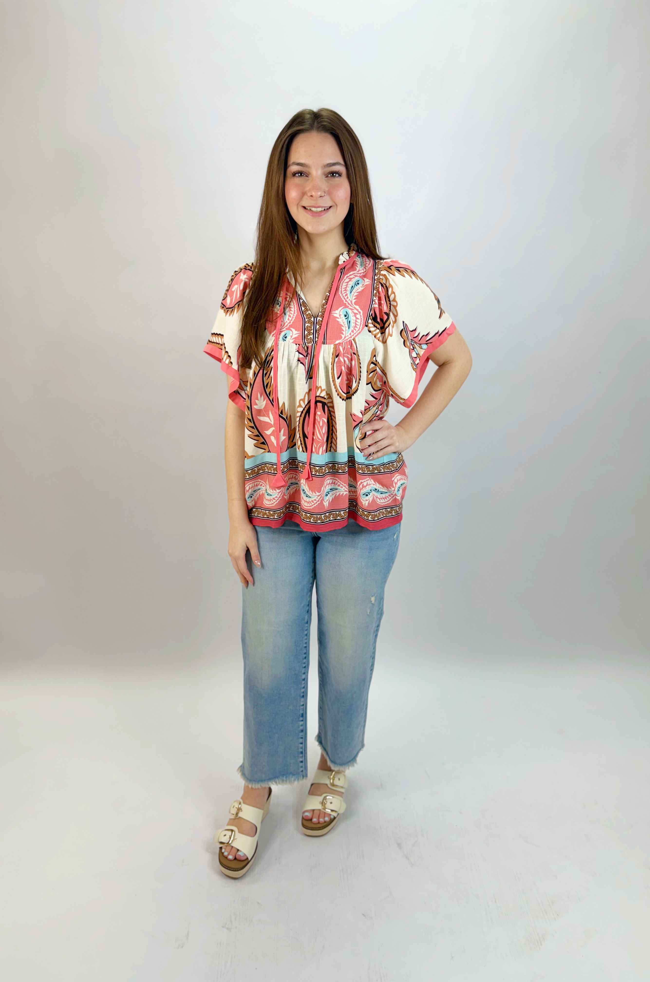 Paisley Dream Top