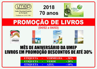 Em Fevereiro - Livros com desconto