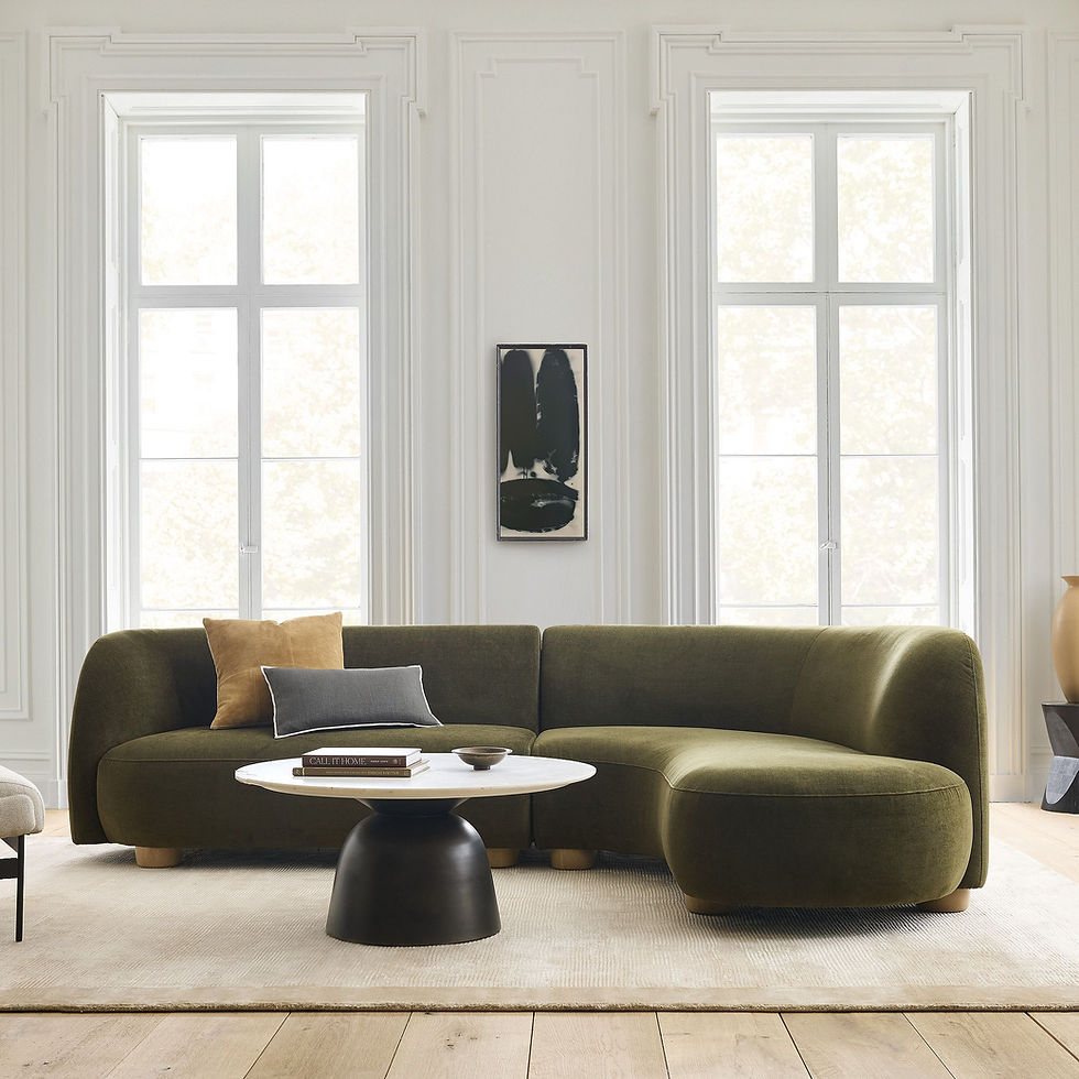 Thumbnail: MURPHY - 2 PIECE WEDGE SECTIONAL