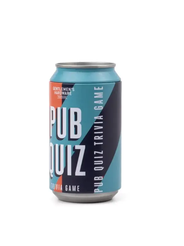 Thumbnail: Trivia game with reusable can storage