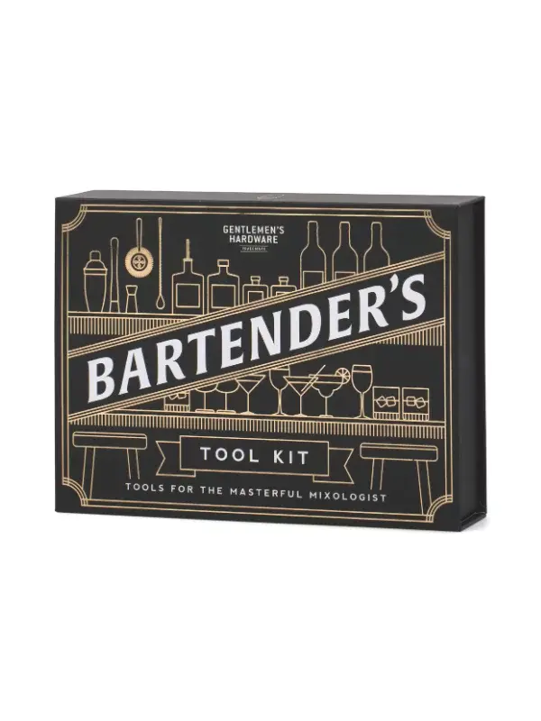 Gentlemen's Hardware cocktail making tool kit