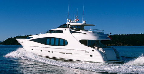 Aerial Luxury Motor Yacht