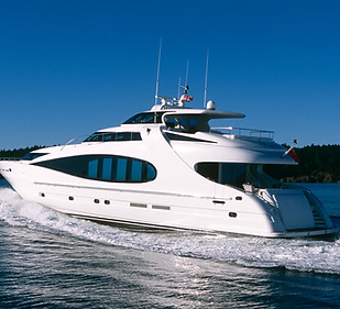Aerial Luxury Motor Yacht