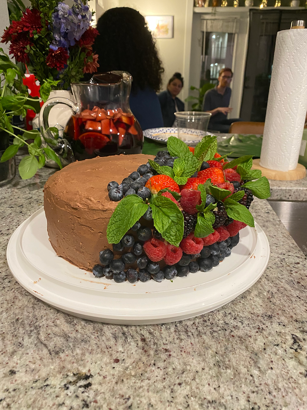 Chocolate Berry Cake