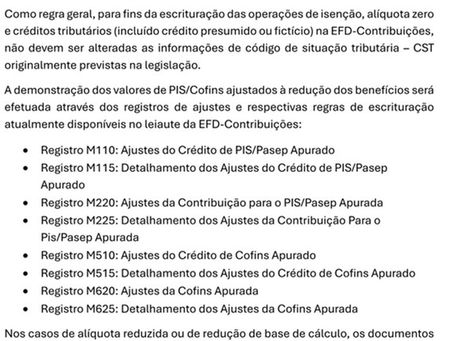 REDUÇÃO DE BENEFÍCIOS FISCAIS (ATENÇÃO A PARTIR DE 01/ABRIL) _ VII