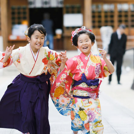 【七五三レポート】六歳女の子の七五三。姉妹の最後の七五三。自宅でお支度して、久居八幡宮さんへ。