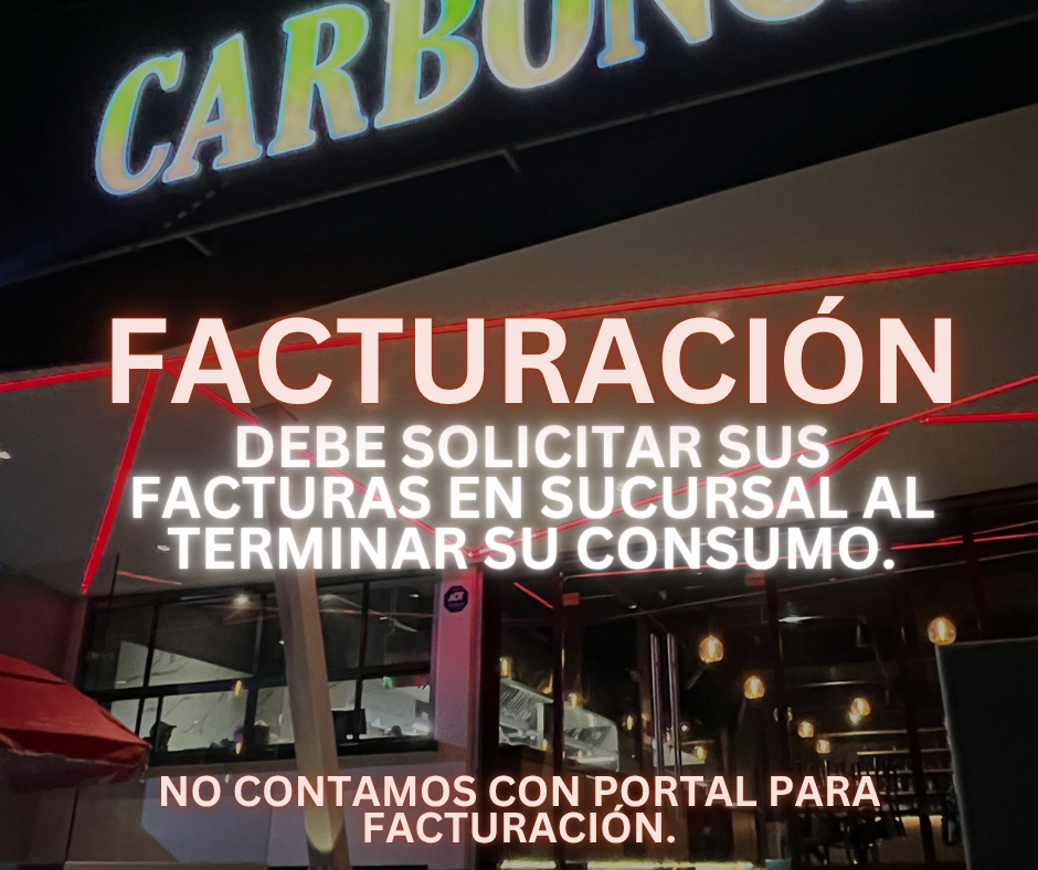 Facturación.