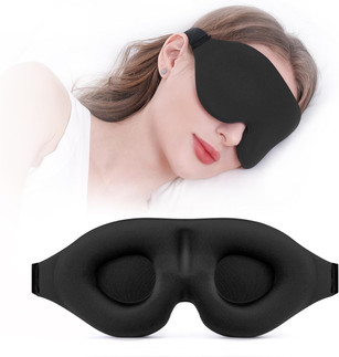 Link to Amazon for Black sleep eye mask
