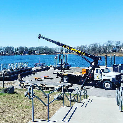 Crane working at Haines Park