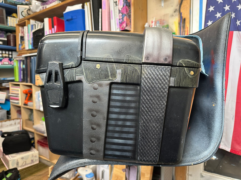 Givi Bag right by Candie Cain ©2023