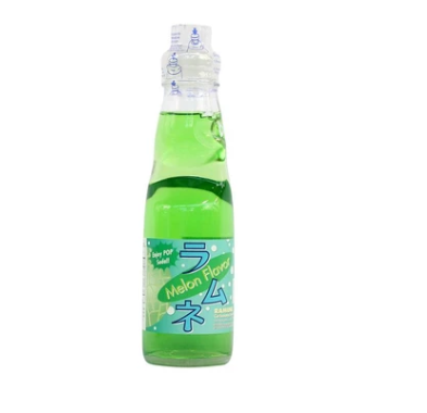 Ramune Soda Melon Flavor Japanese Drink
