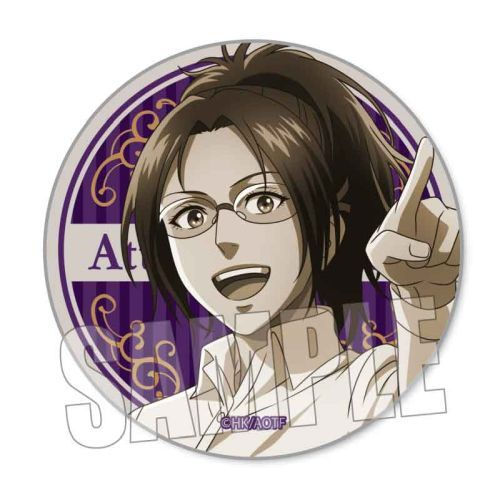 Attack On Titan Tea Break Ver. Trading Can Badge Pin Blind Bag