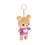 Thumbnail: Rilakkuma Mini Plushie Keychain with Shirt-Purple