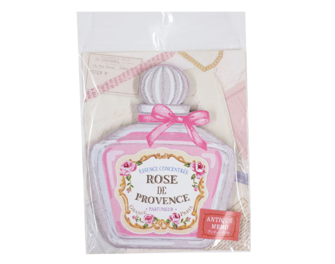 Kawaii Memo Pad-Rose Provence 50 Sheets