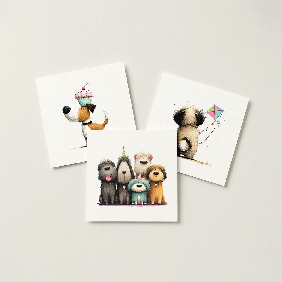 Thumbnail: Dog Mini Cards