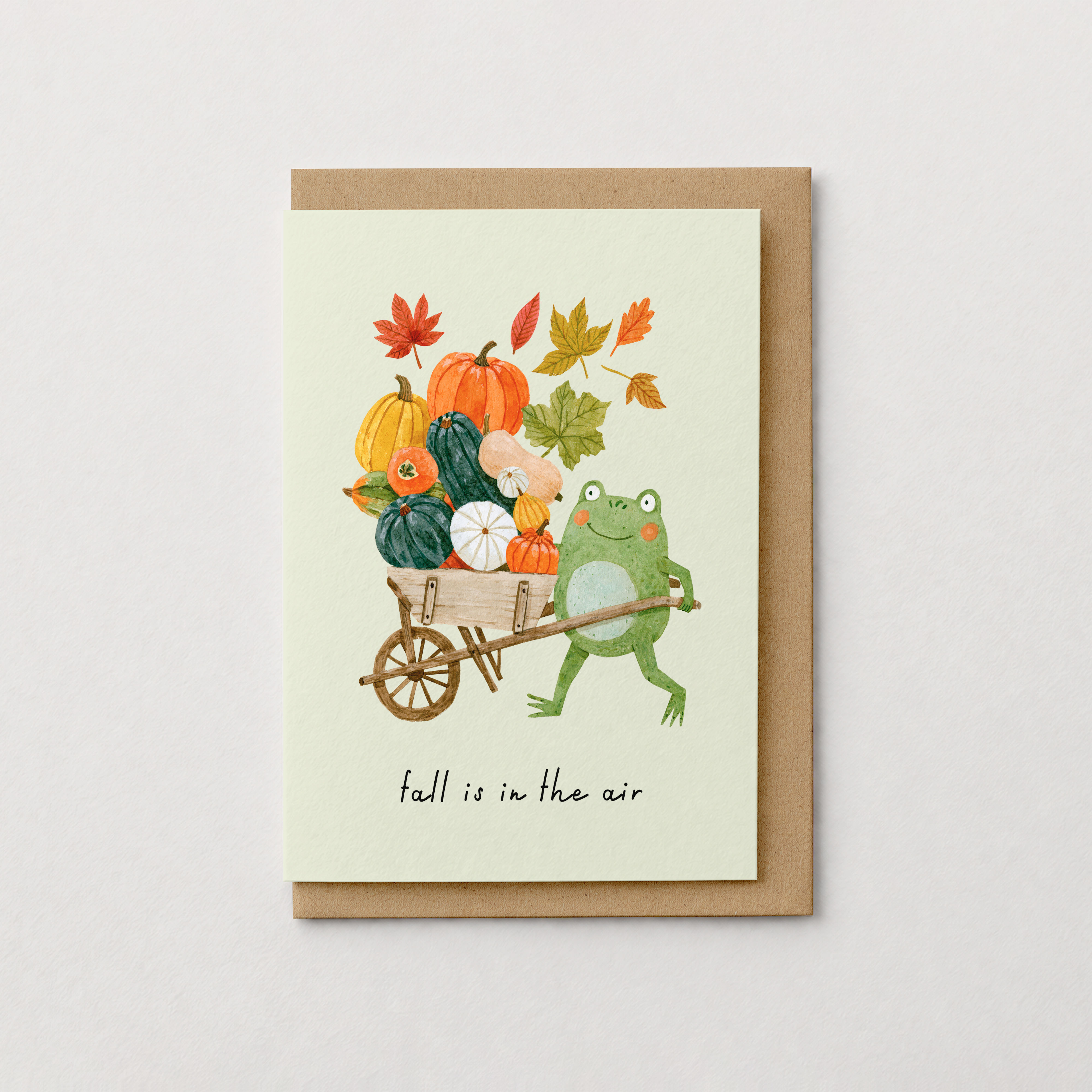 Fall Is in the Air Greeting Card