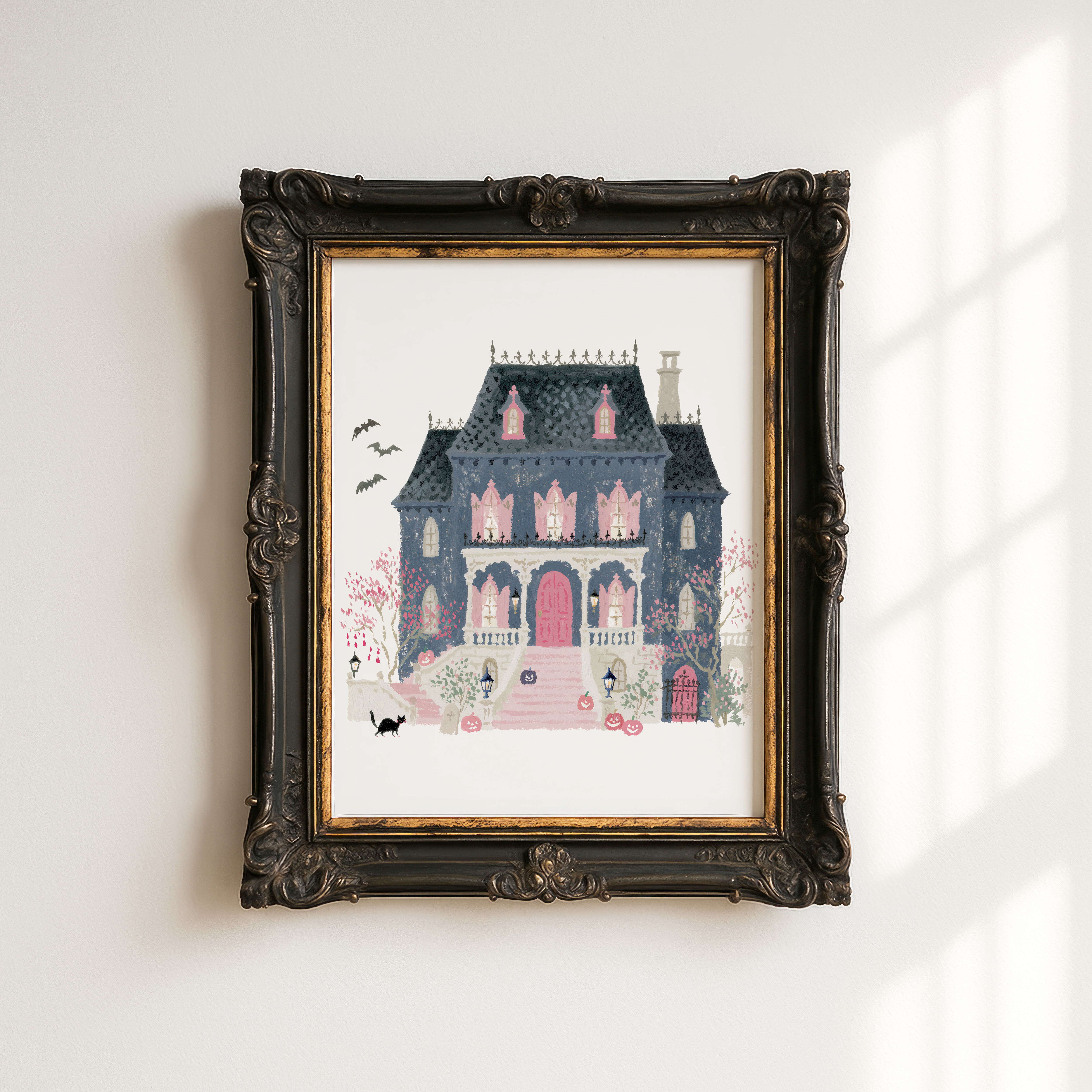 Haunted House Art Print
