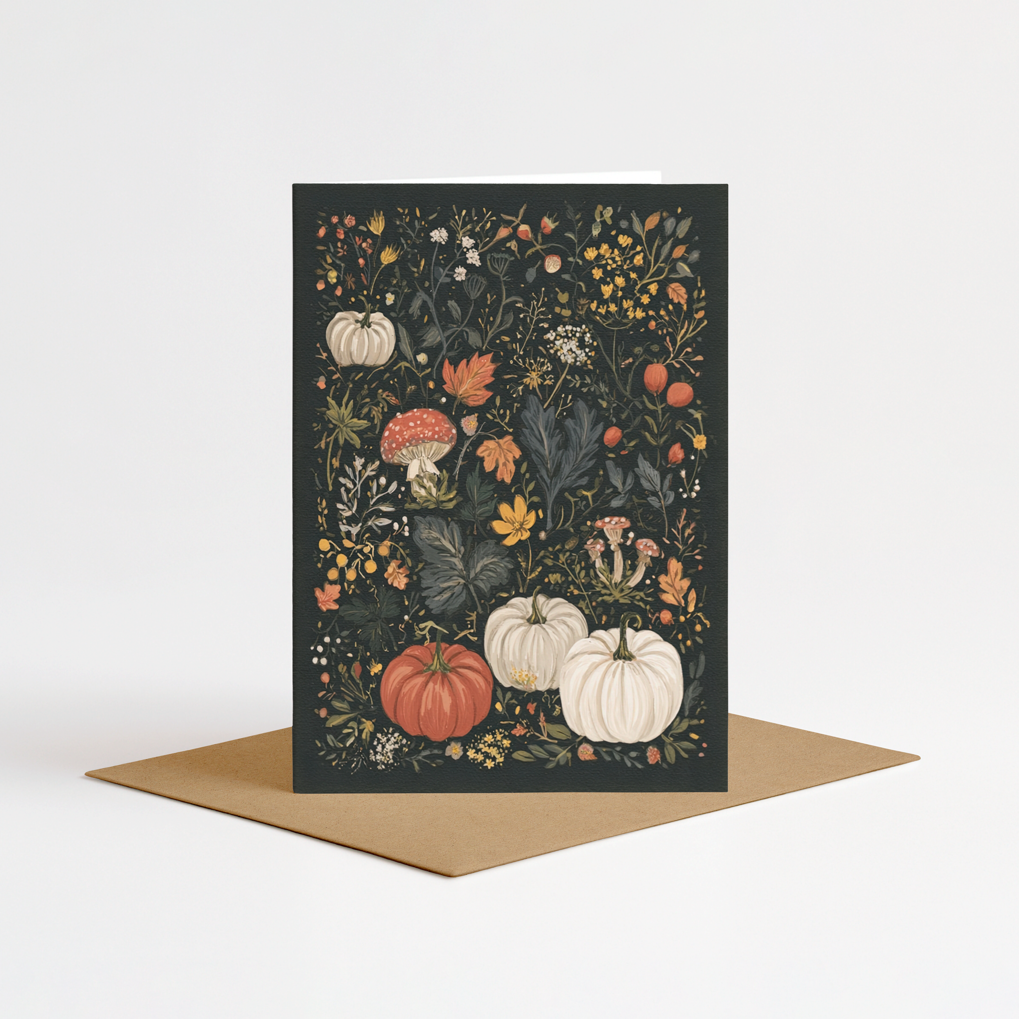 Autumn Botanical Greeting Card